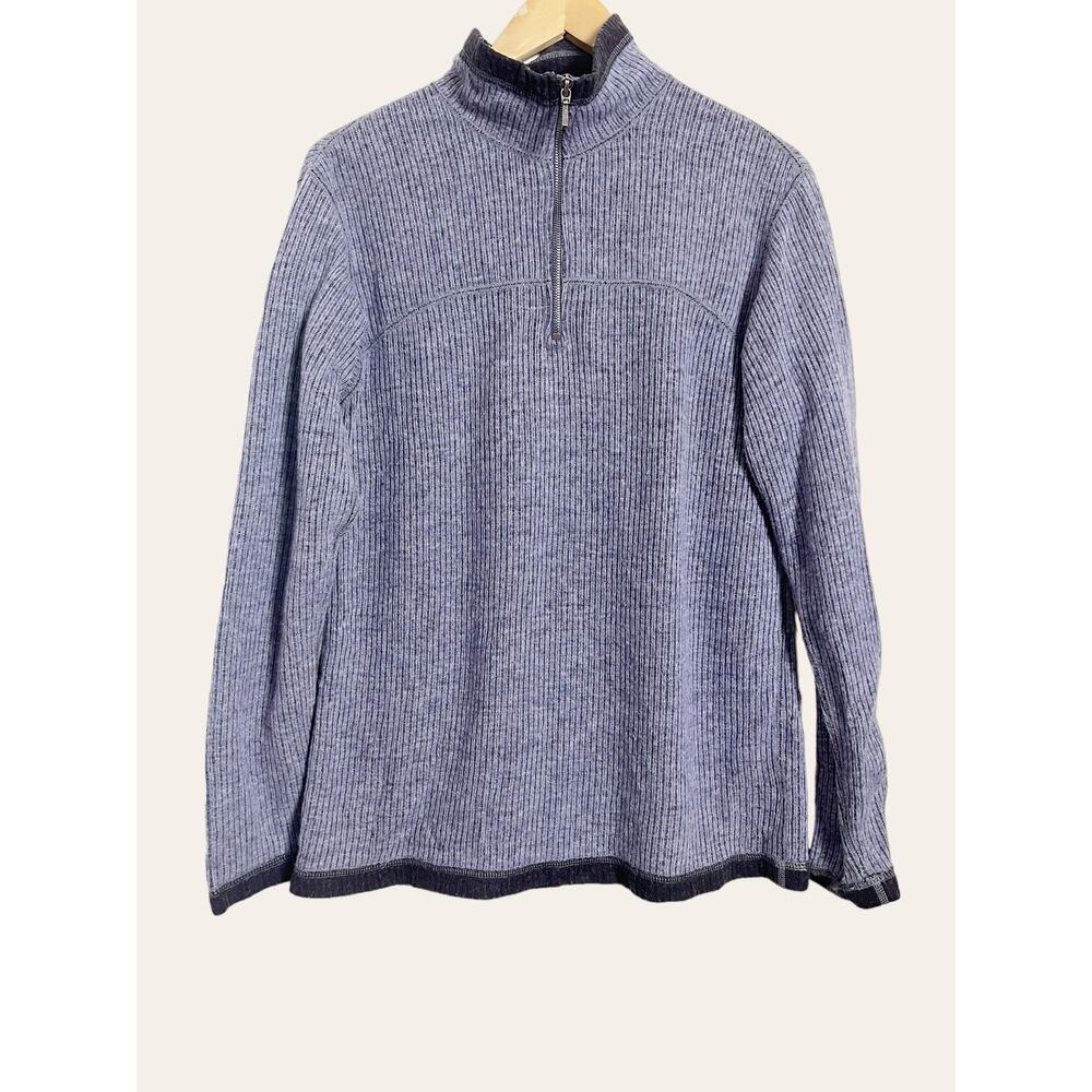 Patagonia Women's Pyrenees 1/4 Zip Wool Fleece Pullover Sweater Size M